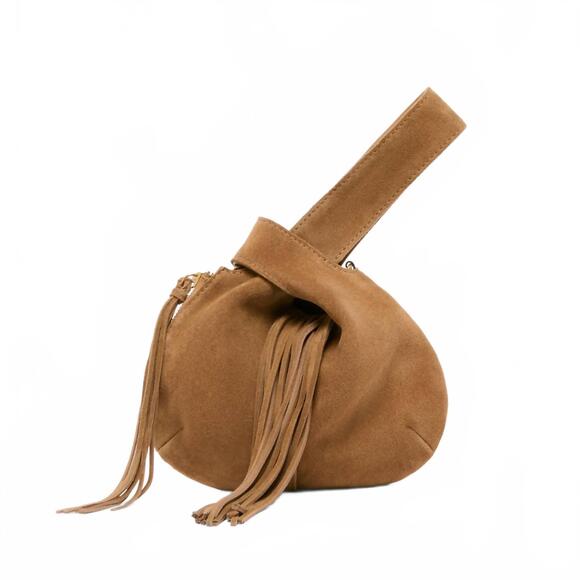 NEW STEVE MADDEN zury wristlet in camel - Picture 1 of 2